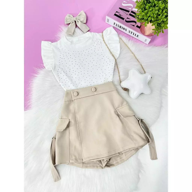 Conjunto Infantil Juvenil Menina Blogueirinha Mini Diva 👗✨