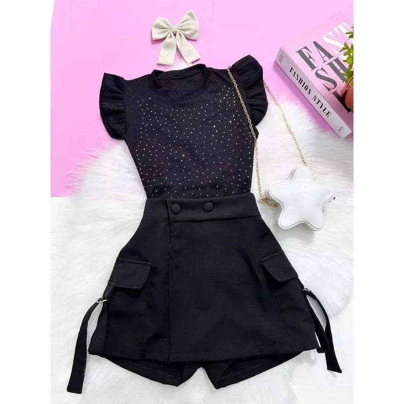 Conjunto Infantil Juvenil Menina Blogueirinha Mini Diva 👗✨